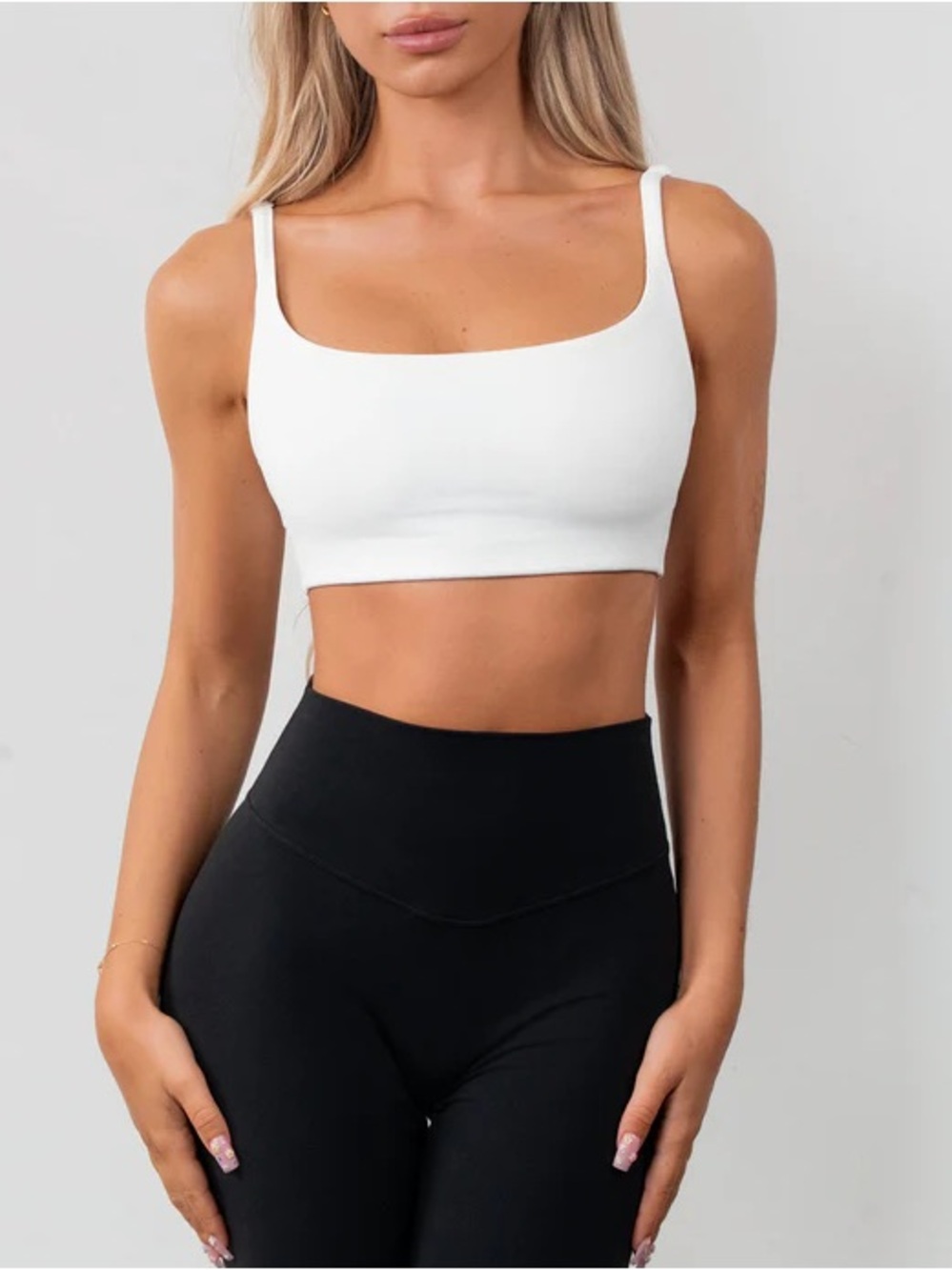 Cloud II™ Scoop Bra - Snow size small new
